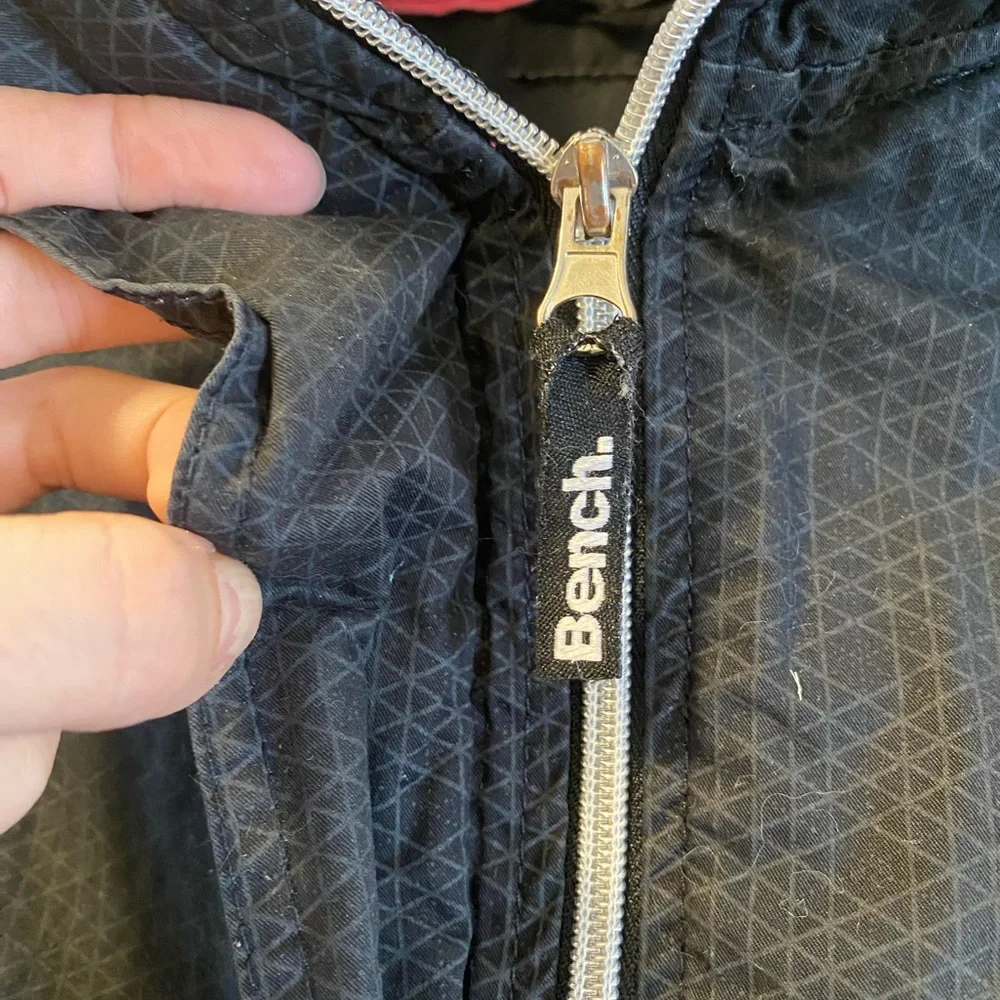 Bench Black Jacket with Subtle Pattern - Picture 3 of 7